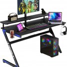 Gaming Desk 40 Inch Computer Desk, Home Office Desk Table PC Gaming Workstation