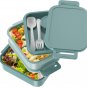 Bento Box Adult Lunch Box - 72Oz Stackable Bento Lunch Box for Adults, 3 Layers