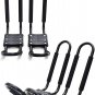 J Cross Bar 2 Pairs = 4 PCS Universal Kayak Canoe Top Mount Carrier Roof Rack Bo