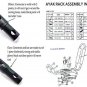 J Cross Bar 2 Pairs = 4 PCS Universal Kayak Canoe Top Mount Carrier Roof Rack Bo