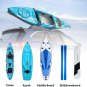 J Cross Bar 2 Pairs = 4 PCS Universal Kayak Canoe Top Mount Carrier Roof Rack Bo