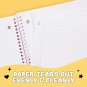 Yoobi College Ruled Spiral Notebook Set &acirc;�� Bulk 6-Pack of 1 Subject Notebooks, Va