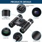 8X21 Compact Binoculars for Adults, Mini Pocket Binoculars, Small Waterproof Bin