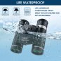 8X21 Compact Binoculars for Adults, Mini Pocket Binoculars, Small Waterproof Bin