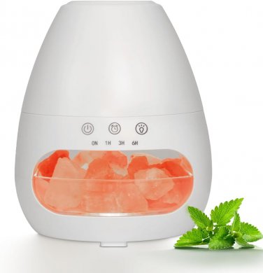 Flame Diffuser Himalayan Salt Lamp Diffuser, Aromatherapy Diffuser Ultrasonic Co