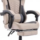 Gaming Chair with Massage,Ergonomic PC Gaming Chair with Footrest Comfortable He