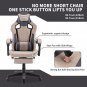 Gaming Chair with Massage,Ergonomic PC Gaming Chair with Footrest Comfortable He