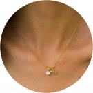 Gold Layered Necklace for Woman Trendy, 14K Gold Plated Layeded Snake Necklace,