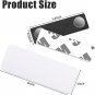 50 Packs Magnetic Name Tags Blank DIY Name Tag Badge Holders with Magnetic Backi