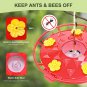 Hummingbird Feeder - Hummingbird Feeders for Outdoors Hanging, Plastic Saucer Fe