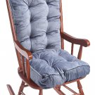 Rocking Chair Cushions Set, Rocking Chair Pads with Ties Soft Thicken Seat Pads