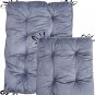 Rocking Chair Cushions Set, Rocking Chair Pads with Ties Soft Thicken Seat Pads