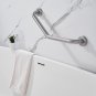 Dedebrly Shower Grab Bar Home Care 18.5-Inch 135° Angled Grab Bar Wall-Mounted B