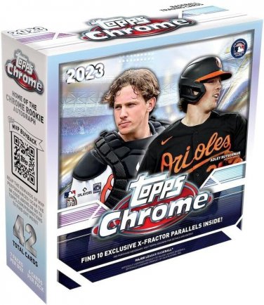 2023  Chrome Baseball Factory Sealed Mega Monster Box