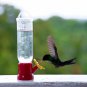 Mini Hummingbird Feeder 4 Pack Small Hummingbird Feeders for Outdoor 2.3Oz
