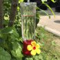 Mini Hummingbird Feeder 4 Pack Small Hummingbird Feeders for Outdoor 2.3Oz