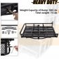 Hitch Mount Wheelchair Carrier with Mobility Ramp for Wheelchair Scooter Lawn Mo