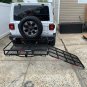 Hitch Mount Wheelchair Carrier with Mobility Ramp for Wheelchair Scooter Lawn Mo