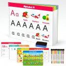 Kindergarten Learning Activities Learn to Write for Kids Age 3+, 40 Pages Presch