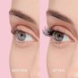 KISS Impress Press-On Falsies Eyelash Clusters Kit, Natural, Black, No Glue Need
