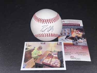 Pete Crow Armstrong Chicago Cubs Autographed Signed Official Baseball JSA WITNES