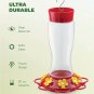 Hummingbird Feeder 30 Oz [Set of 2] Plastic Hummingbird Feeders for Outdoors - w