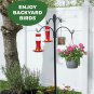 Hummingbird Feeder 30 Oz [Set of 2] Plastic Hummingbird Feeders for Outdoors - w