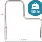 DMI Grab Bar Tub and Shower Handle, Bathtub Grab Bar, Safety Rail, for Safety an