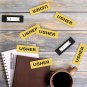 10 Pcs Magnetic Usher Name Tag for Church Acrylic Usher Badge Name Tag with Magn