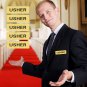 10 Pcs Magnetic Usher Name Tag for Church Acrylic Usher Badge Name Tag with Magn