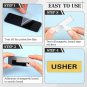 10 Pcs Magnetic Usher Name Tag for Church Acrylic Usher Badge Name Tag with Magn