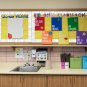 White Wood Border Trim - Bulletin Borders Stickers, 50 Ft Back-To-School Decorat