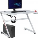 Z-Shaped Gaming Desk PC Computer Desk Racing Gaming Table Gamer Workstation Home