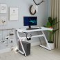 Z-Shaped Gaming Desk PC Computer Desk Racing Gaming Table Gamer Workstation Home