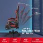 Gaming Chair, Backrest and Seat Height Adjustable Swivel Recliner Racing Office