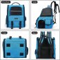 Pet Backpack Carrier, TSA Airline Approved Foldable Waterproof Cat Pet Backpack