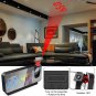 Gevaabu Projection Alarm Clock Digital Wall Clock, Digital Clocks for Bedrooms A