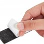 15-Pack Blank Name Tag Pin Badges, White Blank Name Tags for Employee ID Badges,