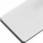 15-Pack Blank Name Tag Pin Badges, White Blank Name Tags for Employee ID Badges,