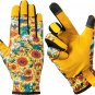 Gardening Gloves for Women and Men, Non-Slip Palm Cushion Garden Gloves for Weed