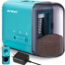 Electric Pencil Sharpener - Portable Fast Pencil Sharpener for Kids - Dual Power