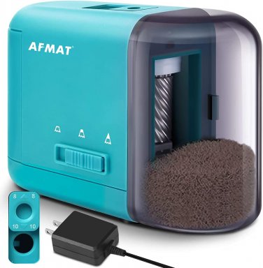 Electric Pencil Sharpener - Portable Fast Pencil Sharpener for Kids - Dual Power