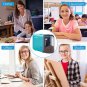 Electric Pencil Sharpener - Portable Fast Pencil Sharpener for Kids - Dual Power