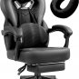 Gaming Chair- Gaming Chair with Footrest, Mesh Gaming Chair for Heavy People, Er