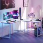 L Shaped Gaming Desk, 51 Inch Computer Desk with Monitor Stand, PC Gaming Desk,