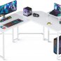 L Shaped Gaming Desk, 51 Inch Computer Desk with Monitor Stand, PC Gaming Desk,