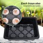 5-Pack Seed Starter Tray Seedling Kits,Plant Starter Kit with Adjustable Humidit