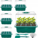 5 Packs Seed Starter Tray Kit Seed Starter Trays with Humidity Dome Plant Germin