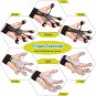Grip Strength Trainer Kit (5 Pack) with Finger Exerciser, Hand Grip Strengthener