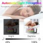 Projection Alarm Clock, 180° Projector Alarm Clock on Ceiling, 7.4â Large Mirror